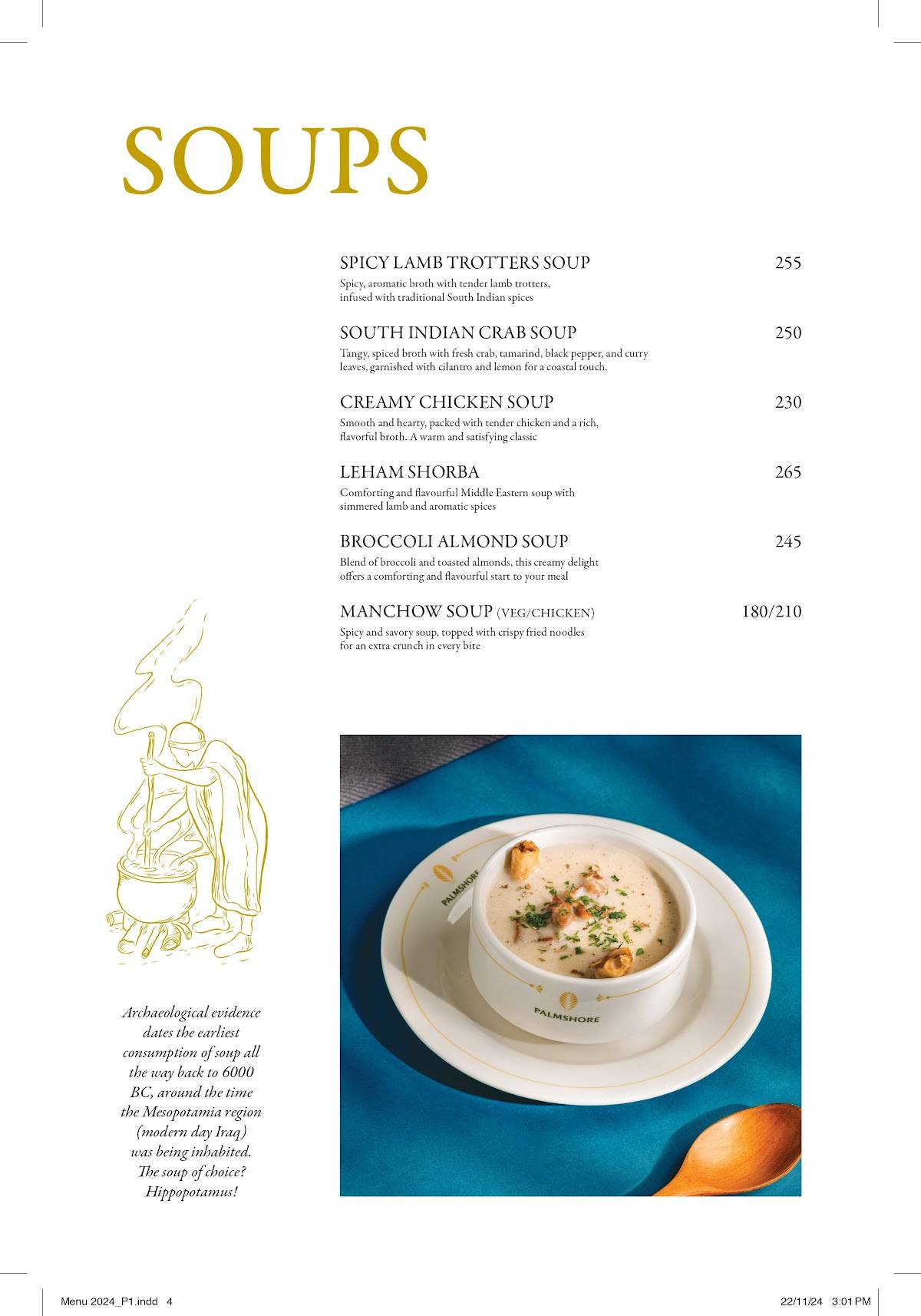 Palmshore Restaurant Ramapuram menu