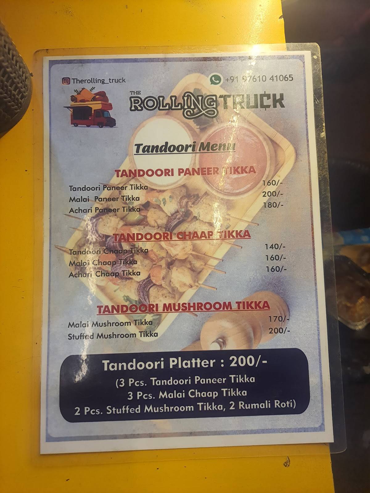 Chetan's Kitchen menu