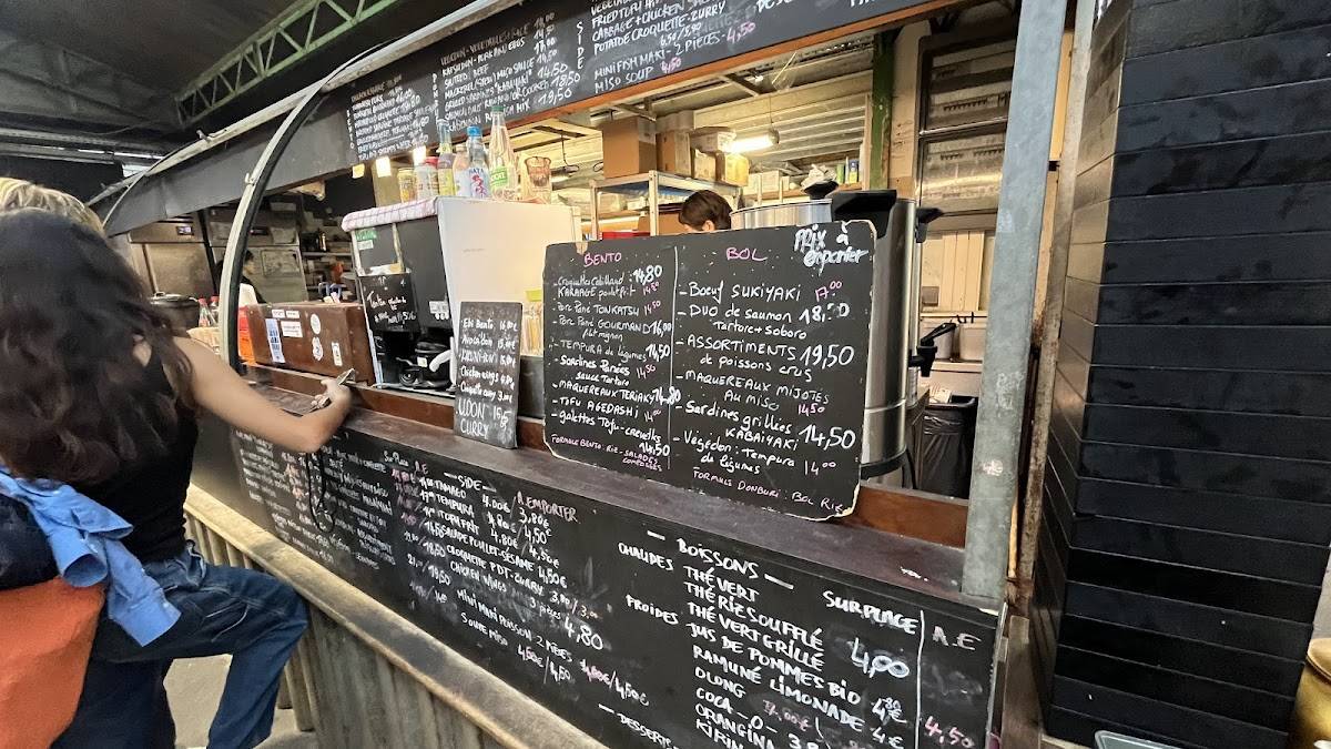 Menu de Chez Taeko