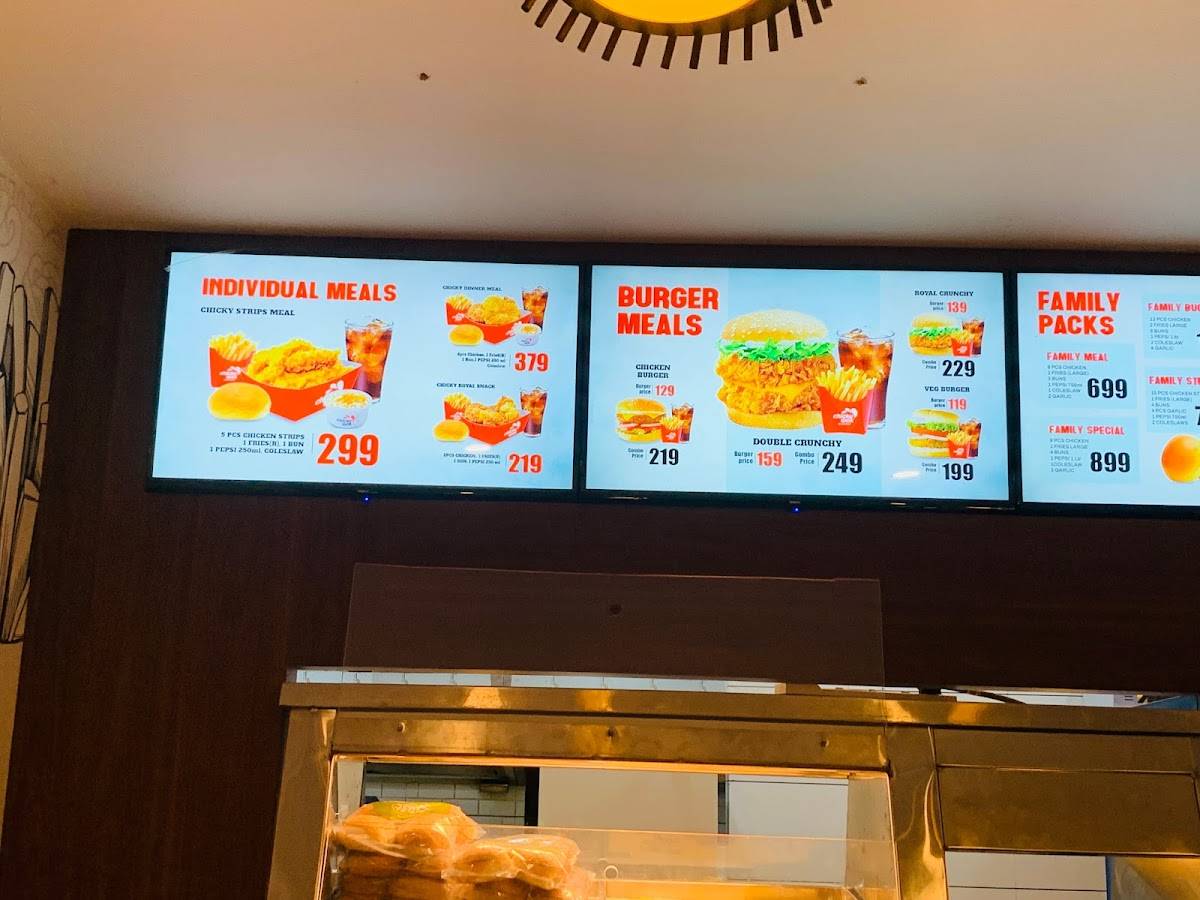 Chickywok Perinthalmanna menu