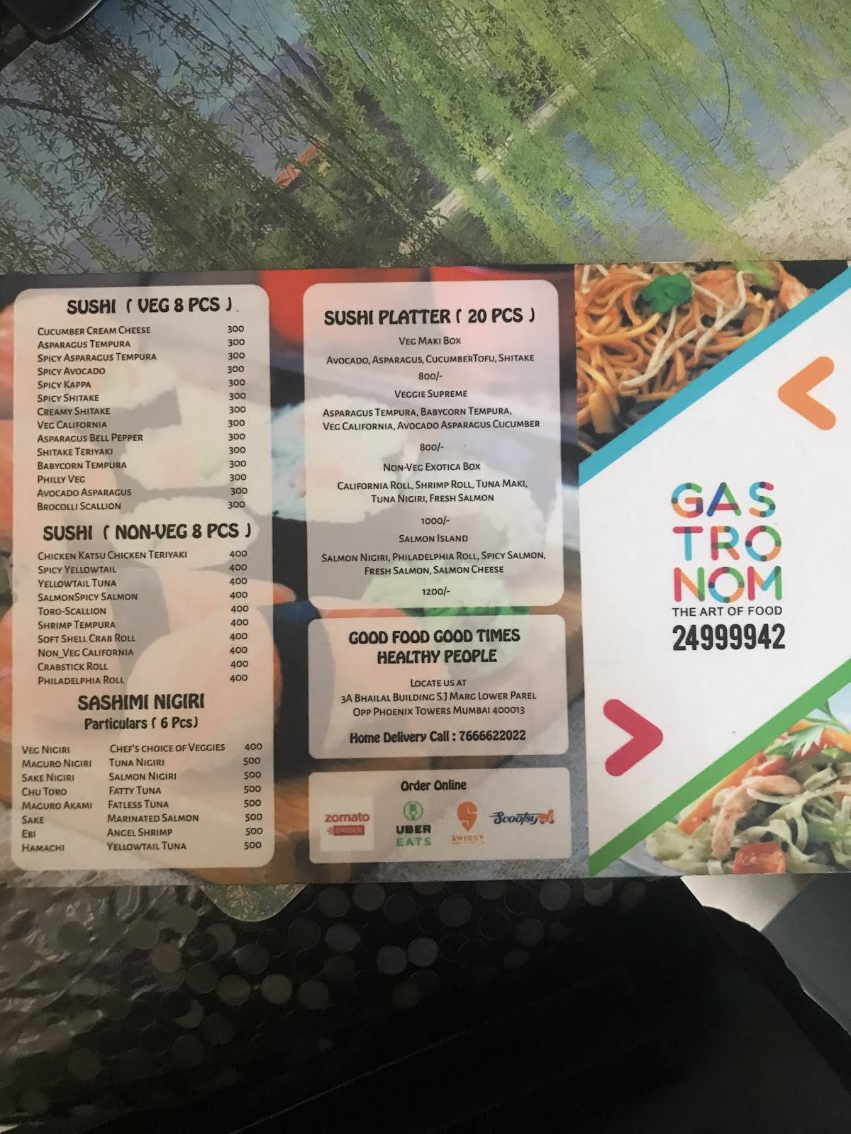 Chinese Kitchen menu