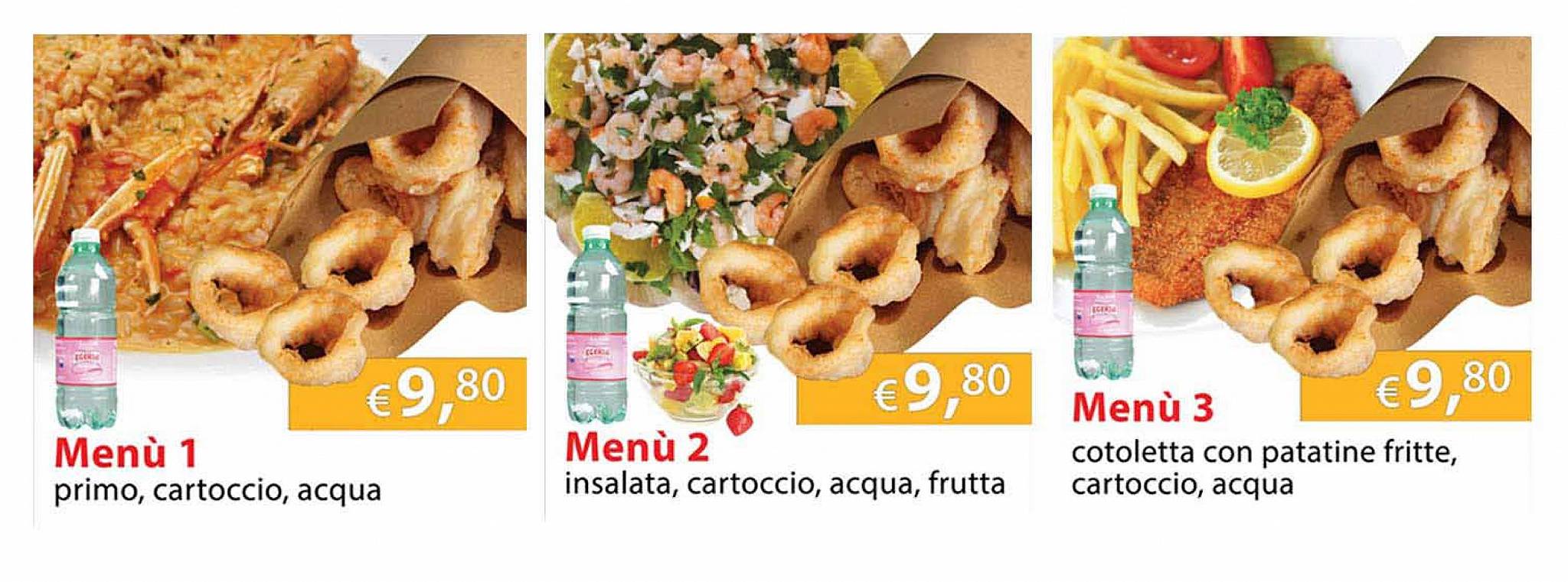 Menu di La Paranza LA PINETINA 