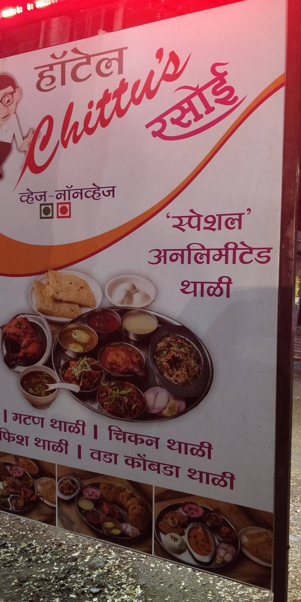 Chittu's RASOI menu