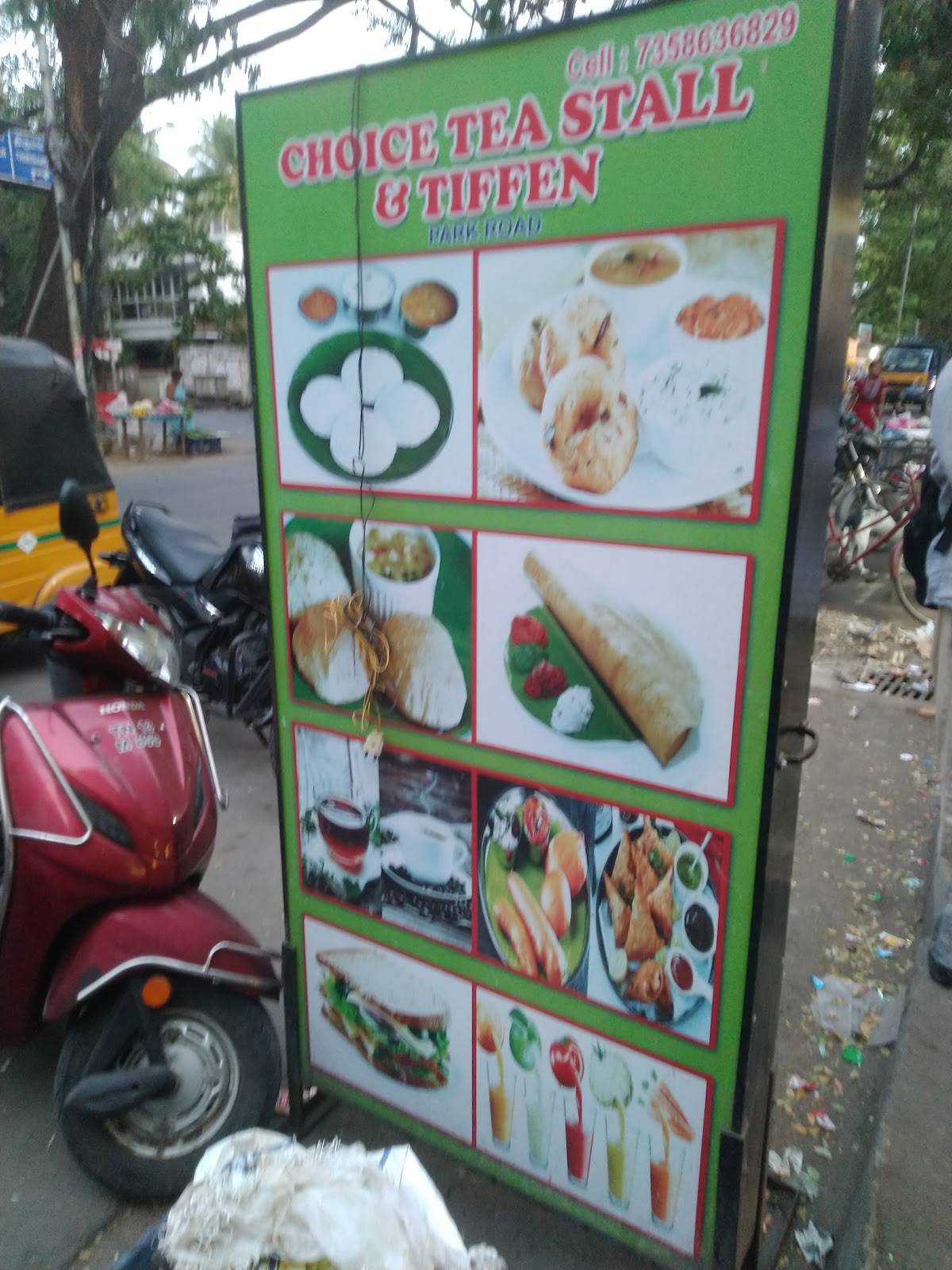 Choice Snacks & Cool Bar menu