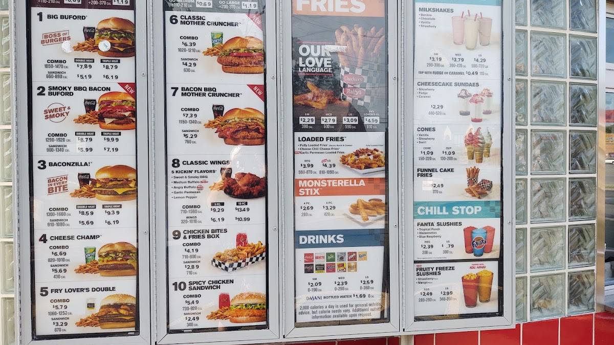 Menu for rally's discount