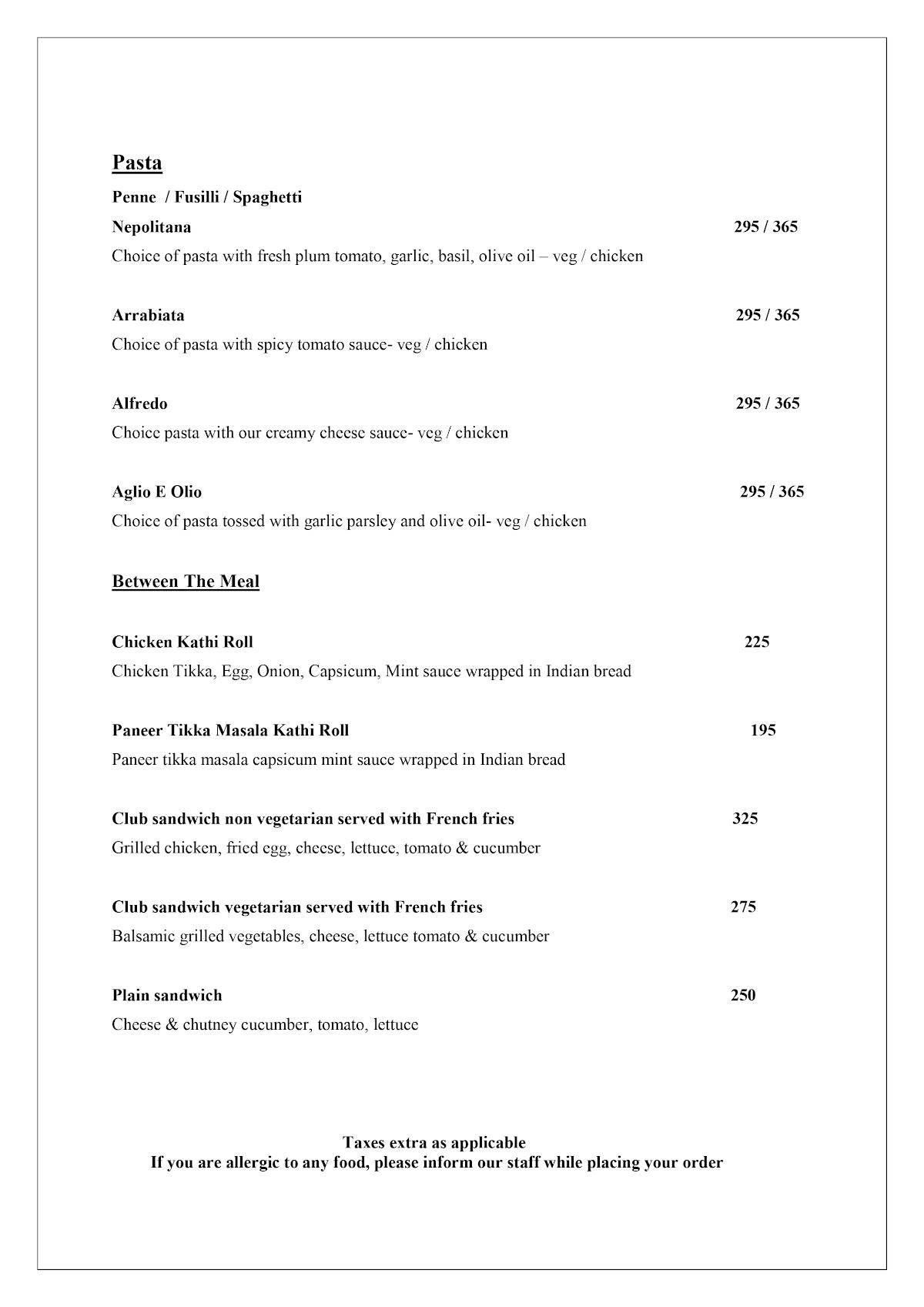 Cinnamon menu