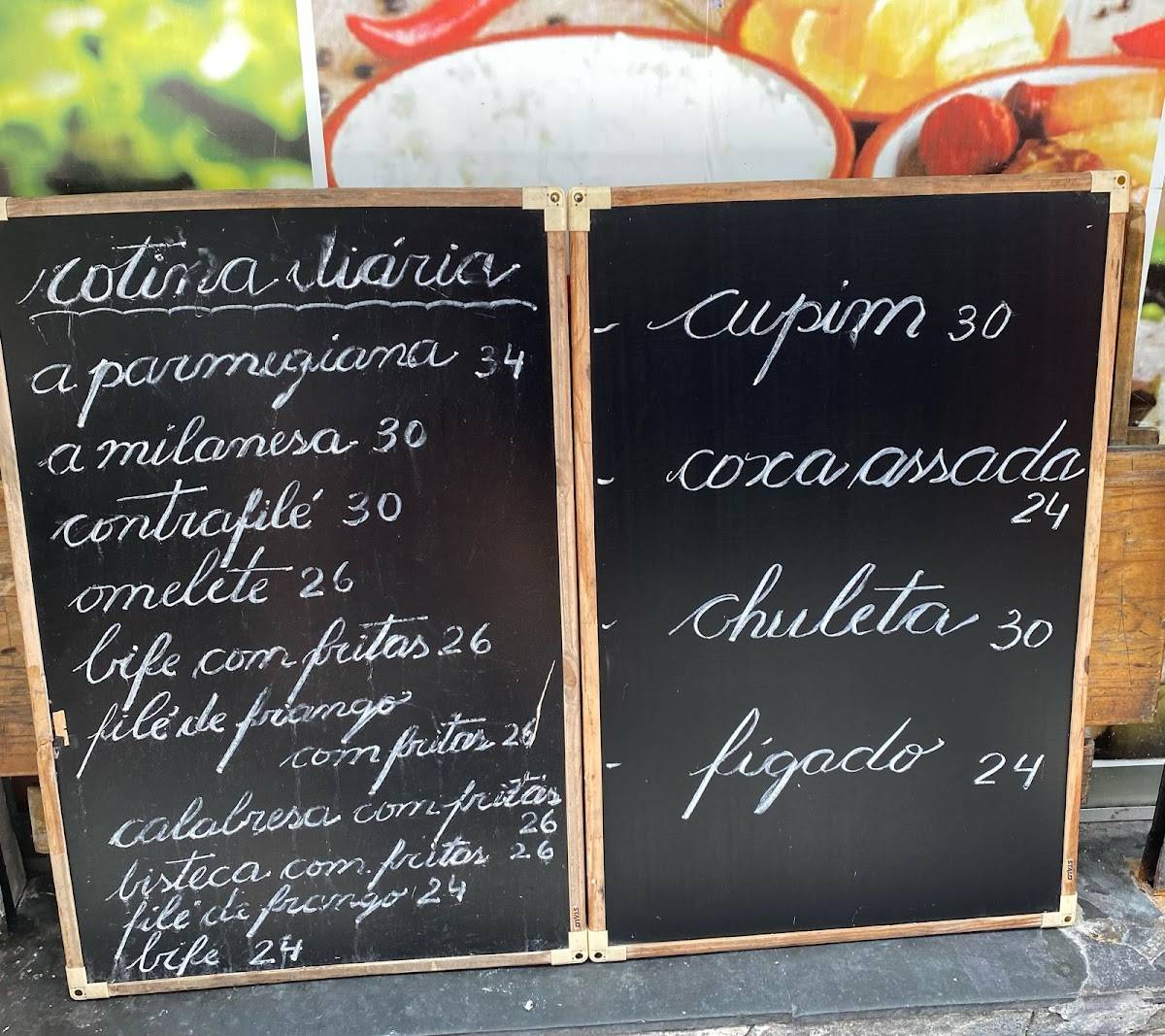 Colosso Bar & Restaurante cardápio
