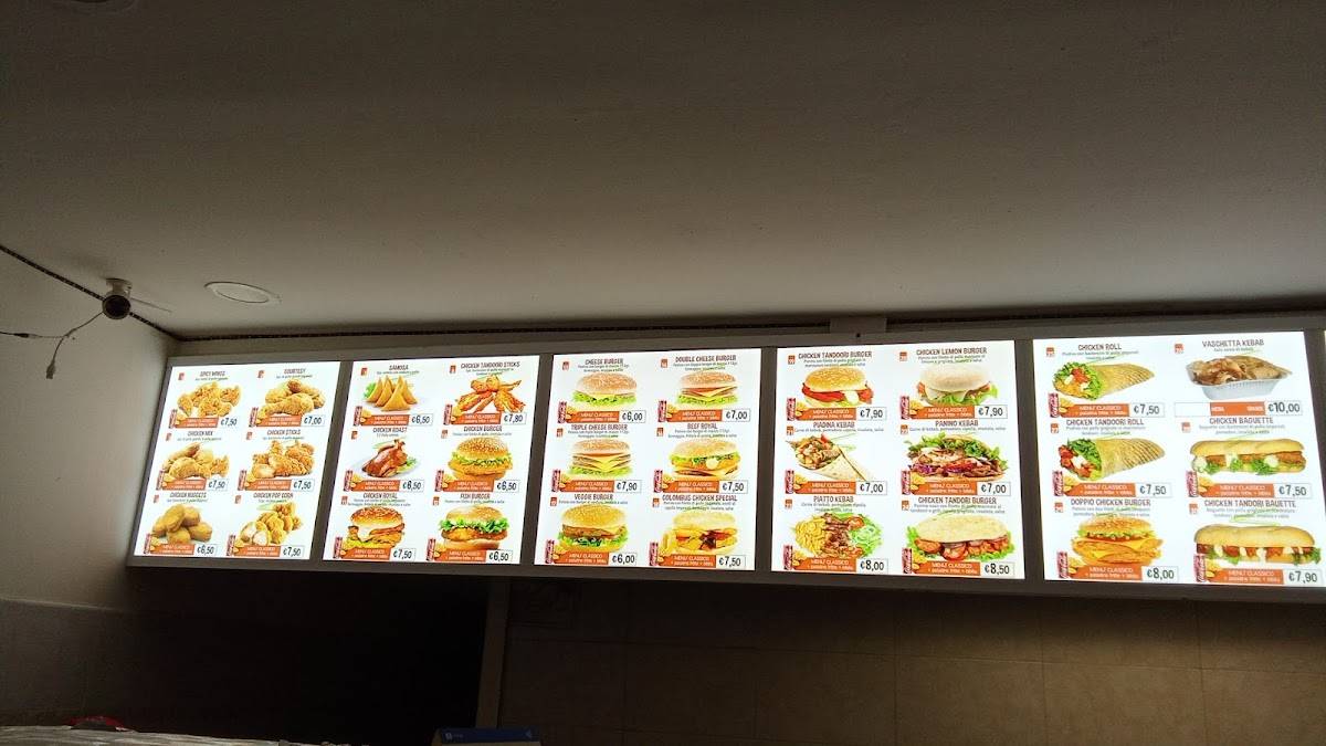 Menu di Columbus Chicken 