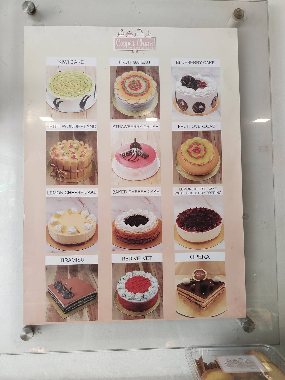 Copper Chocs Aundh menu