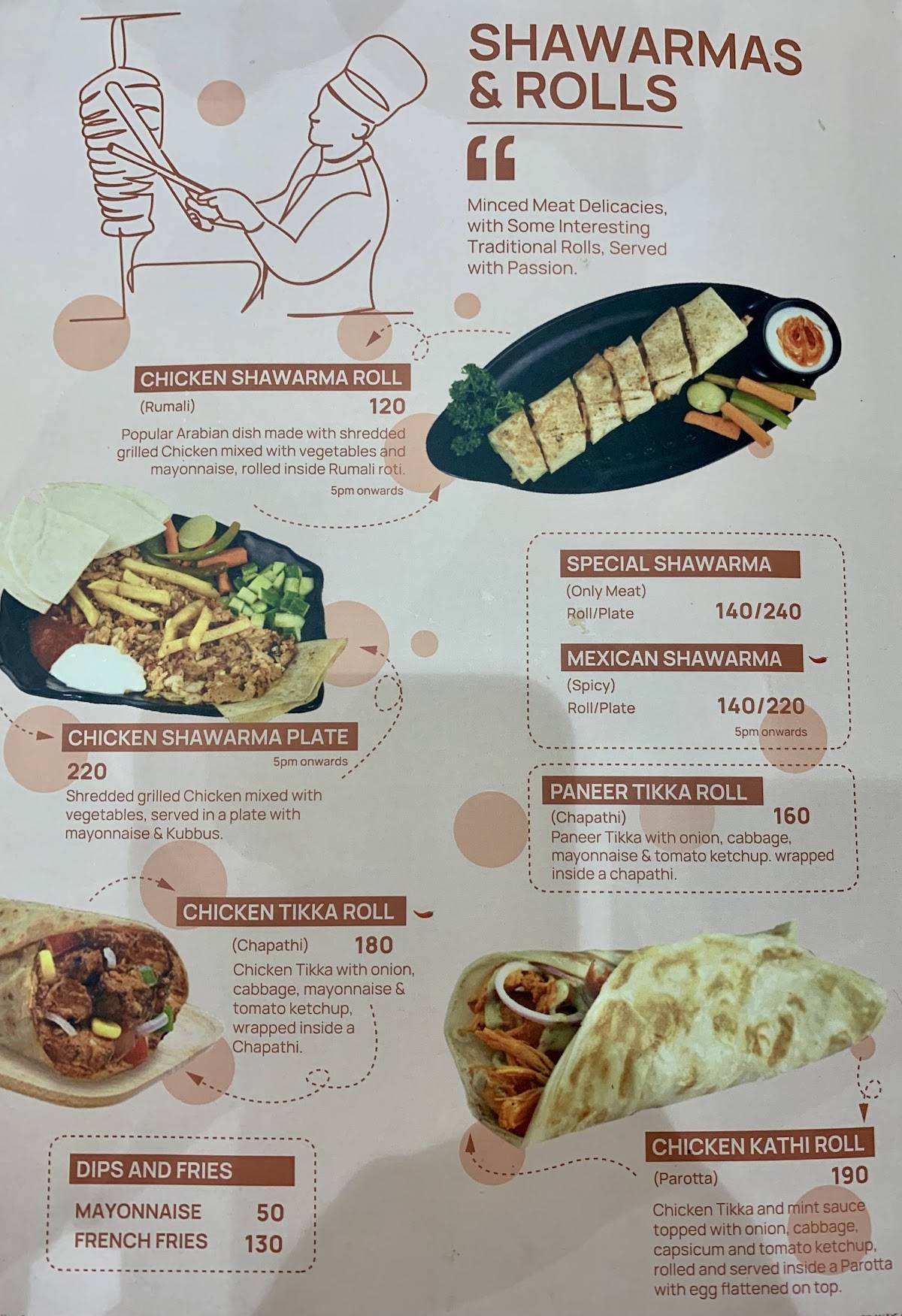 Copper Kitchen Kotturpuram menu