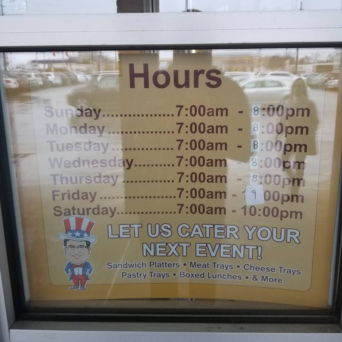 Menu at Corky and Lenny's restaurant, Beachwood, Chagrin Blvd