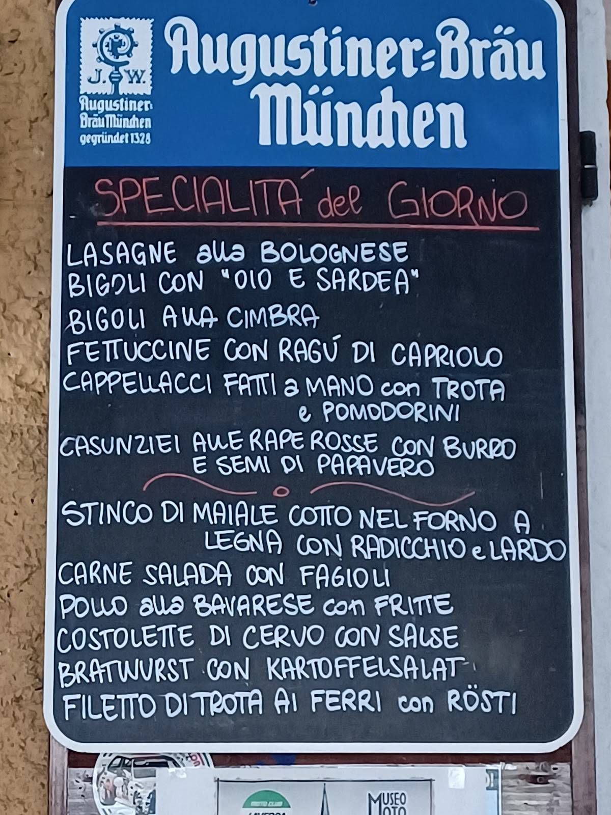 Menu di Birreria Cornale 