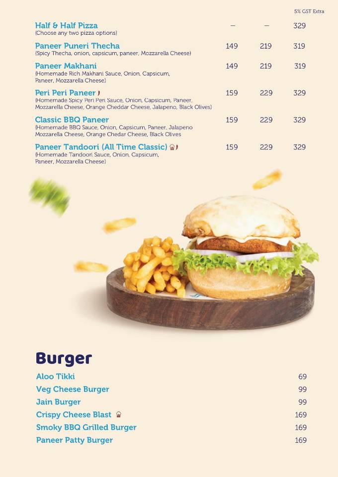 Crazy Cheesy Cafe - Sadashiv Peth menu