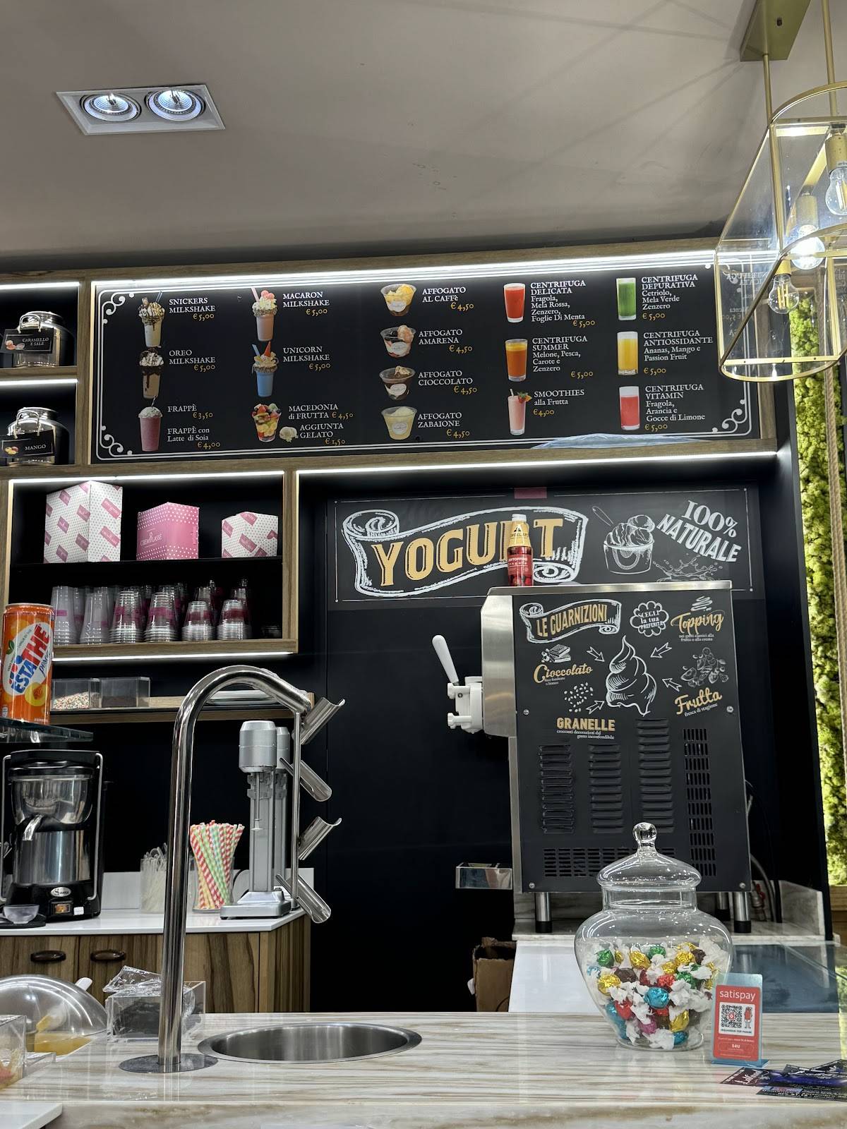 Menu di Cremglassè - Torino 