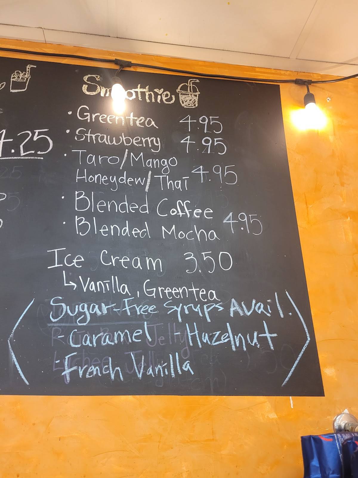 Menu at Crown Bakery, Las Vegas