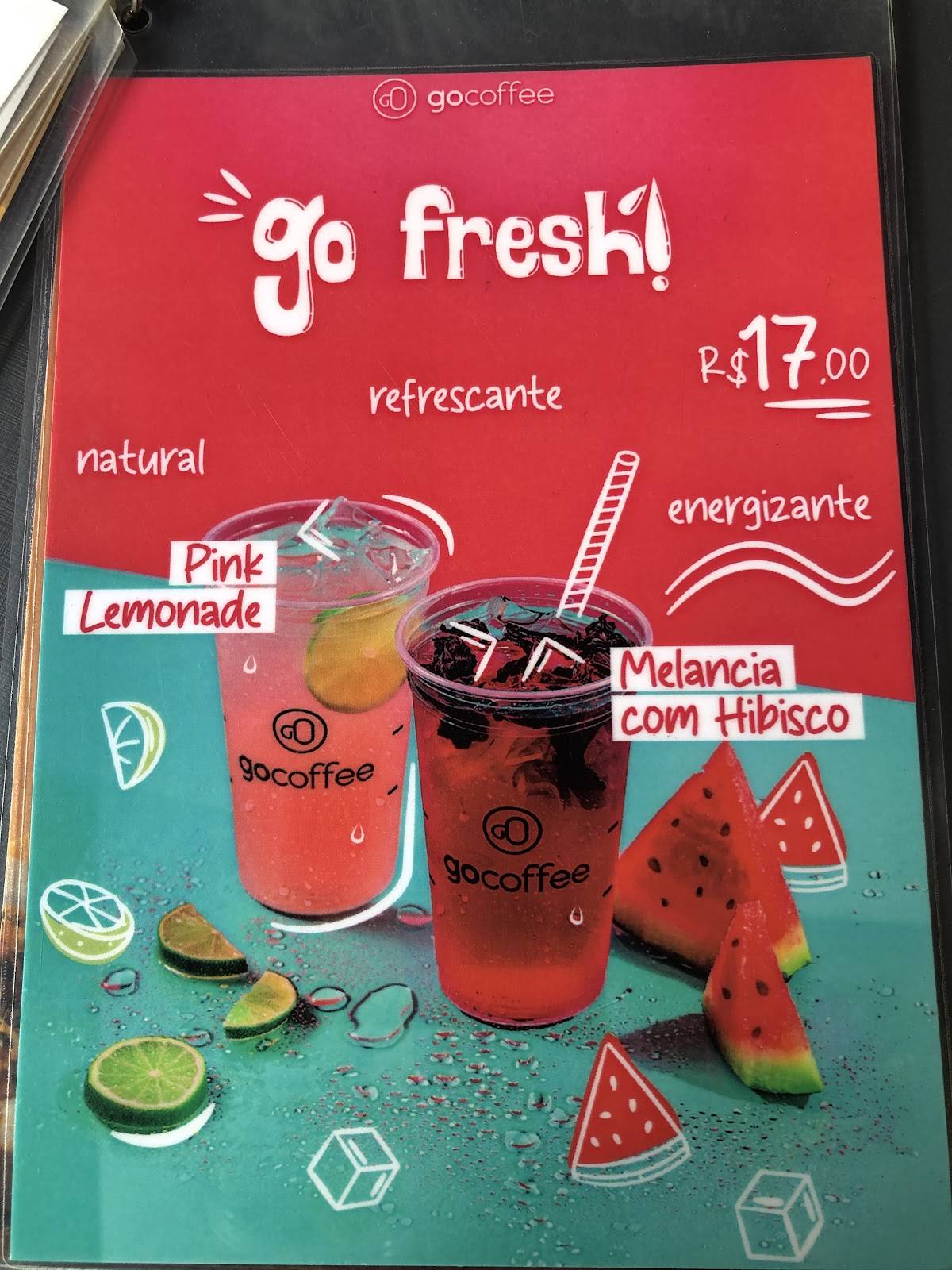Go Coffee - Emiliano Perneta cardápio