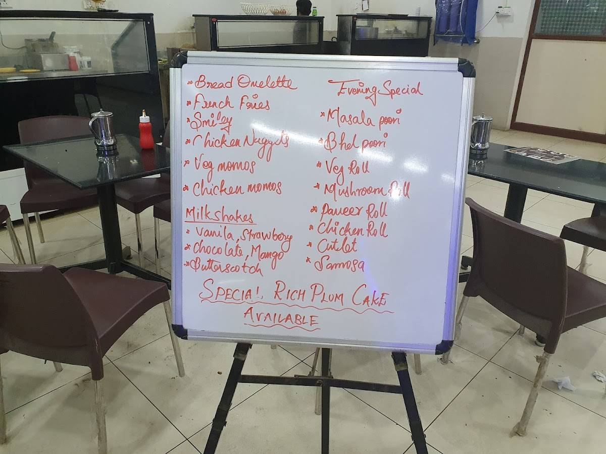 Daily Bakes menu