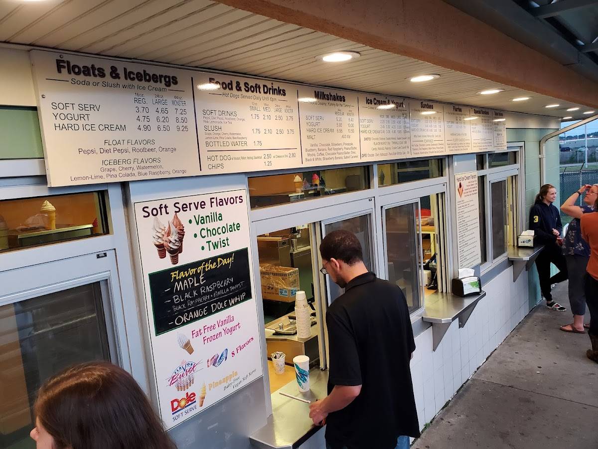 Menu at Dairy Cream restaurant, Windsor Locks