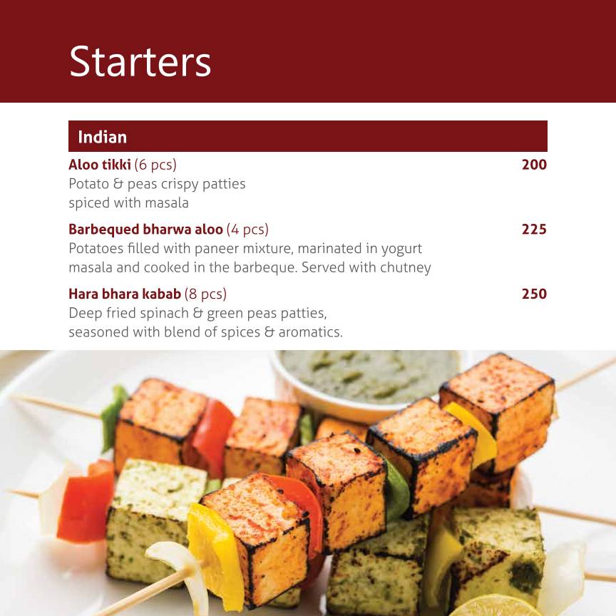 Pukhraj Restaurant menu