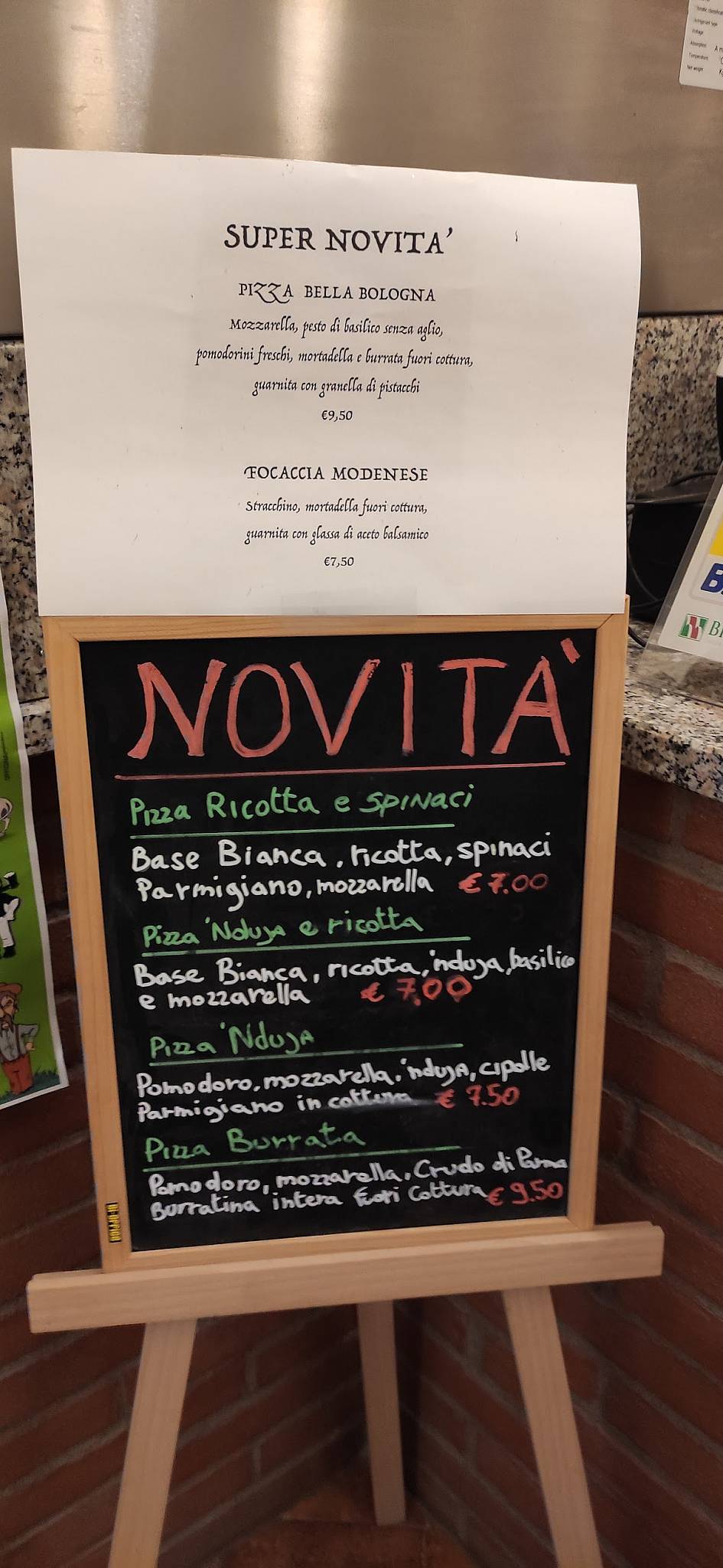 Menu di Dany Pizza Graglia 