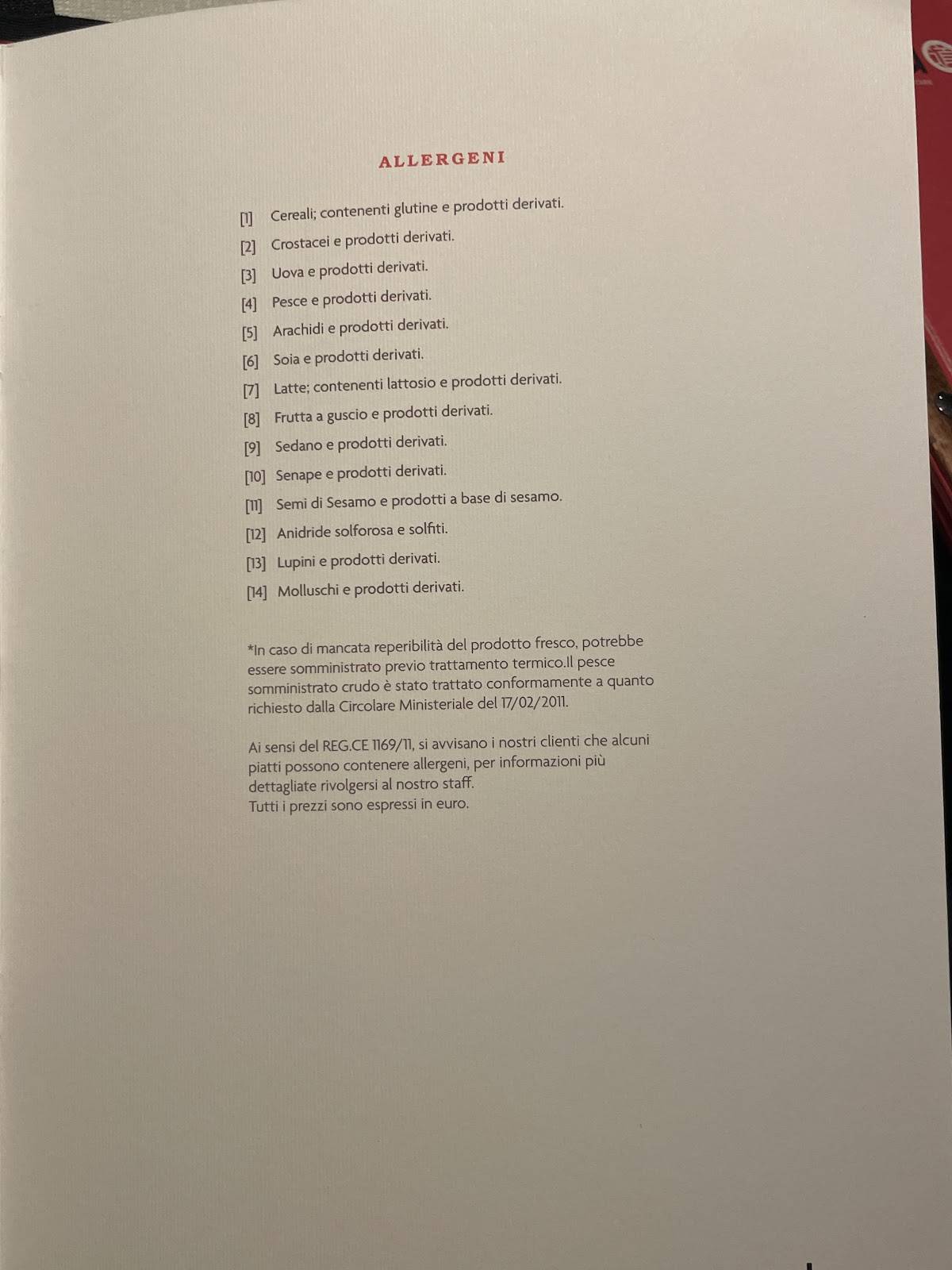 Menu de Dao Restaurant