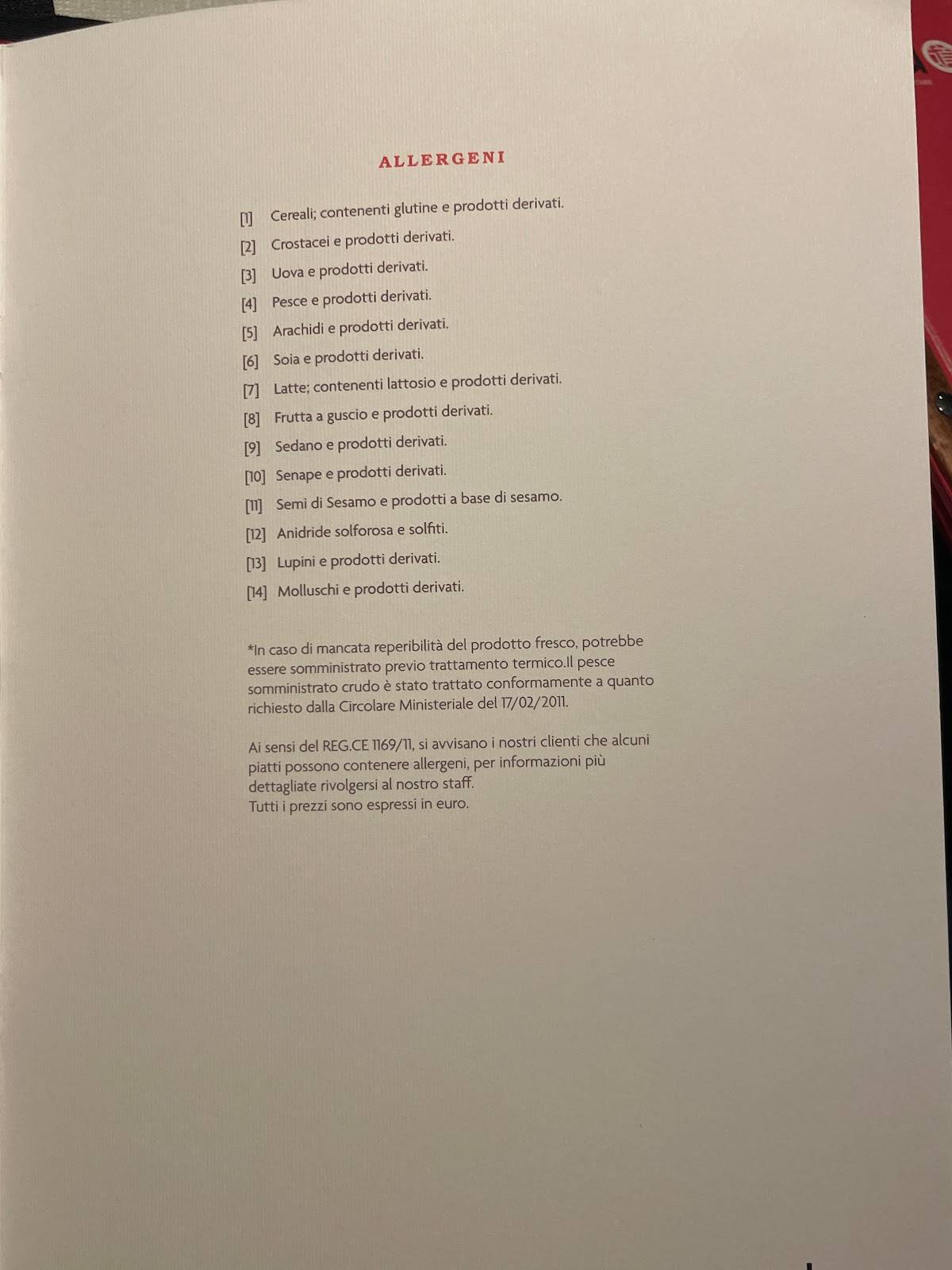 Menu de Dao Restaurant
