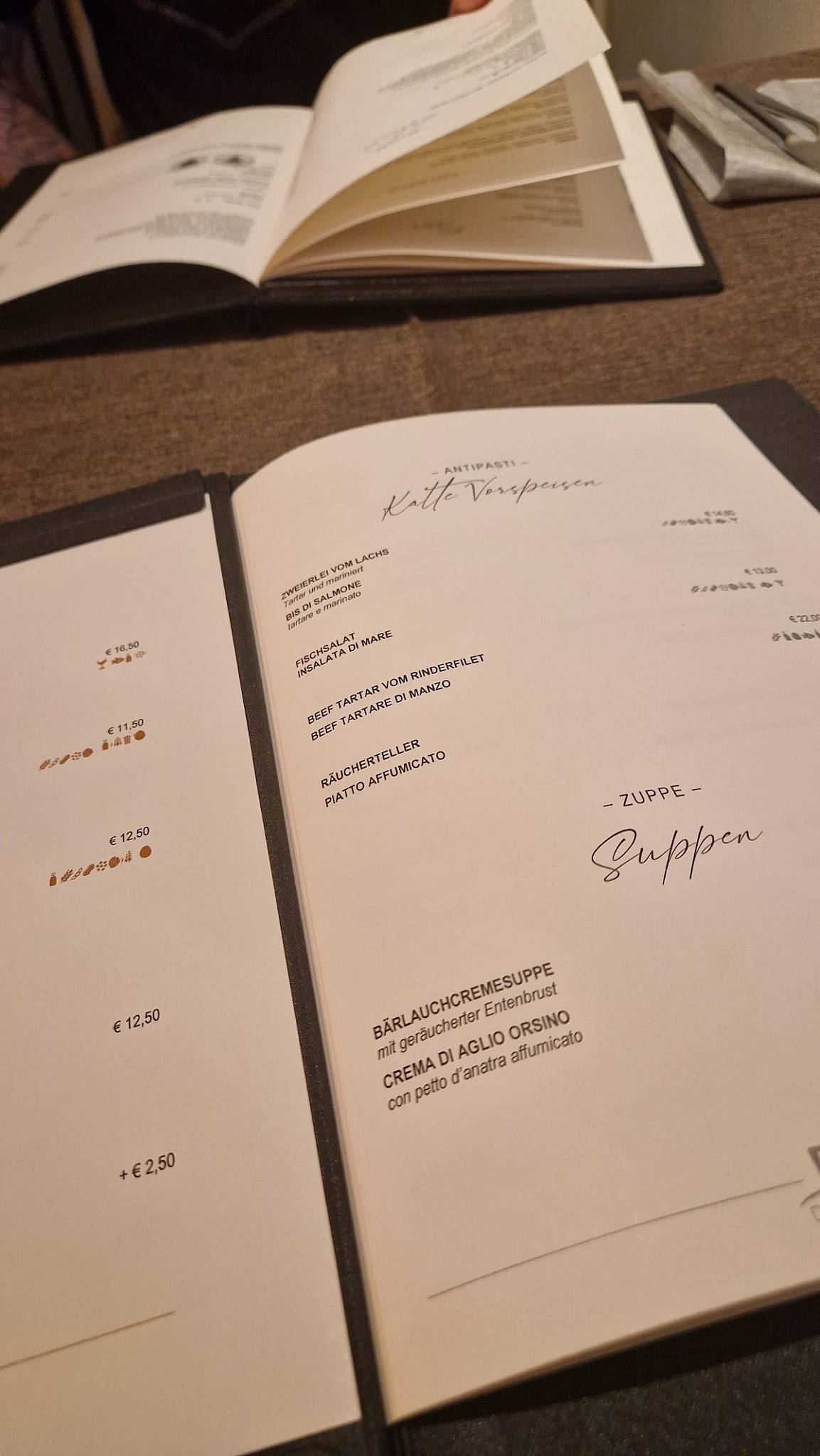 Menu di Derby 