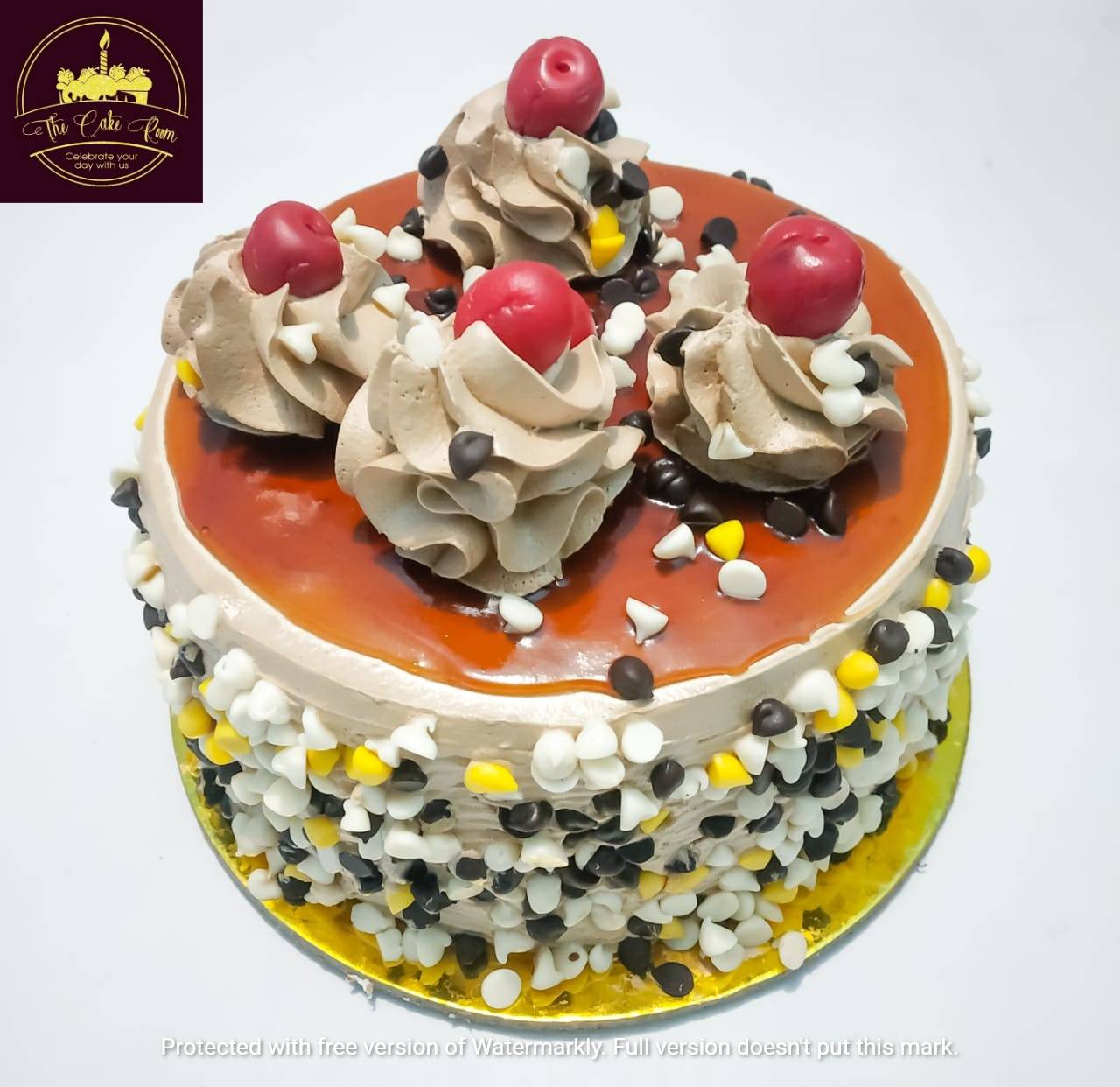 The Cake Room menu