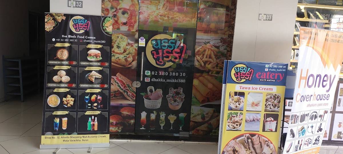 Dhakka mukki eatery fast food menu