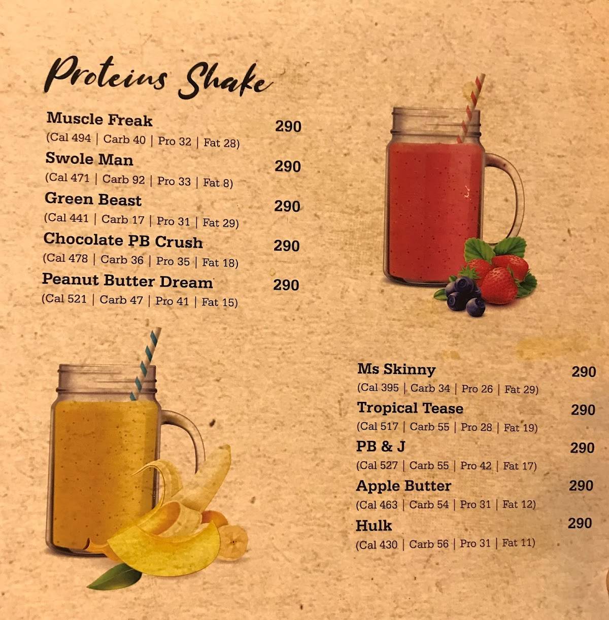 Diet Generation menu