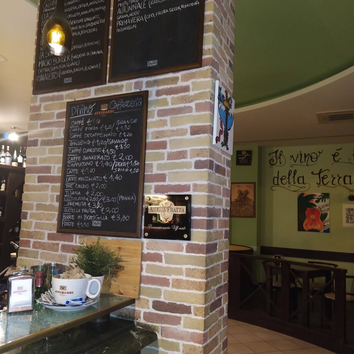 Menu di Divino Celtic Pub 