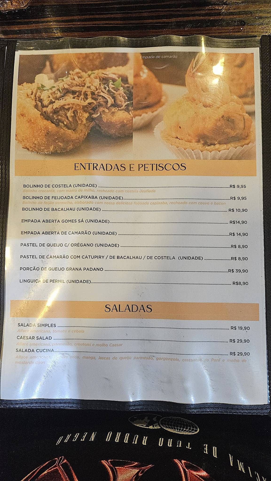 Do Penna - Cadeg cardápio