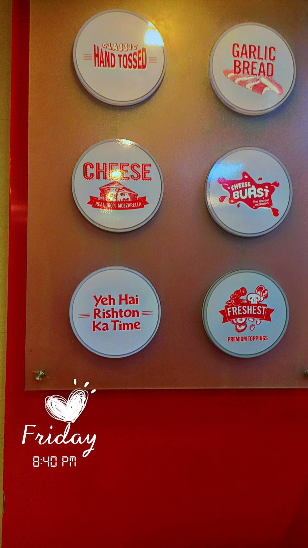 Domino's Pizza Krishna Nagar, Vellore menu