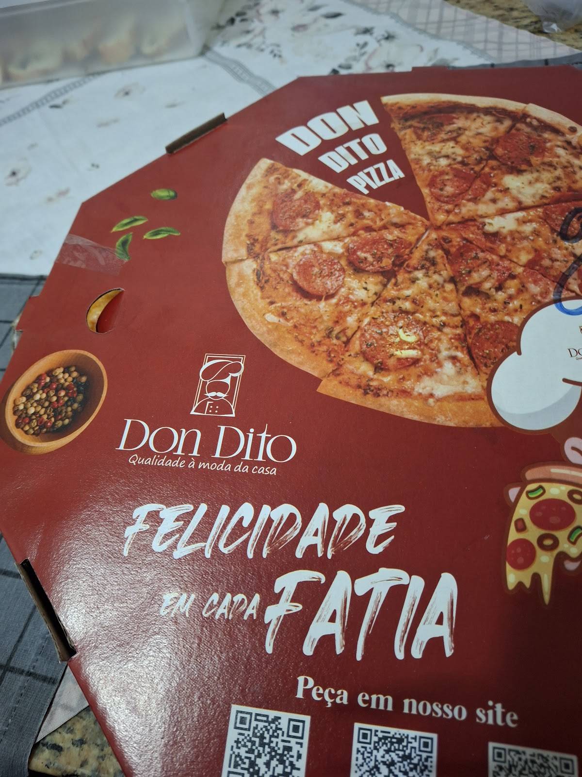 Don Dito Pizzaria, Restaurante e Confeitaria cardápio