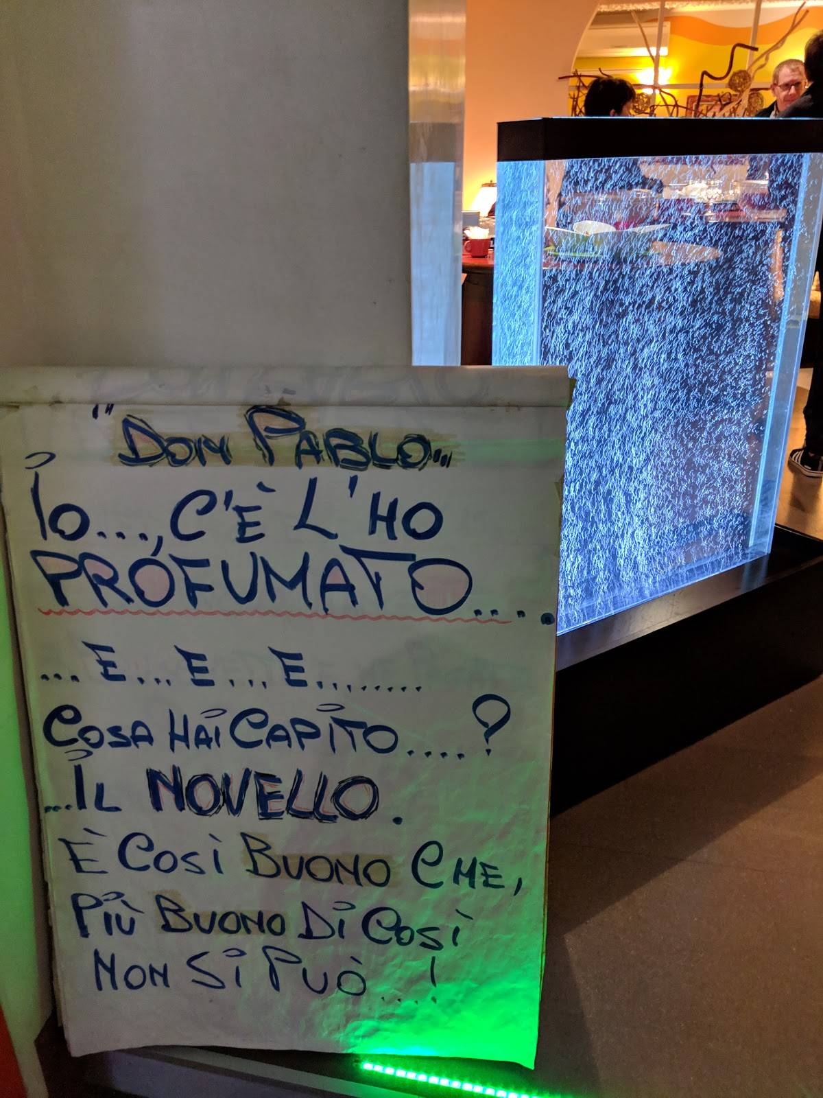 Menu di Don Pablo Bruschetteria Pizzeria 