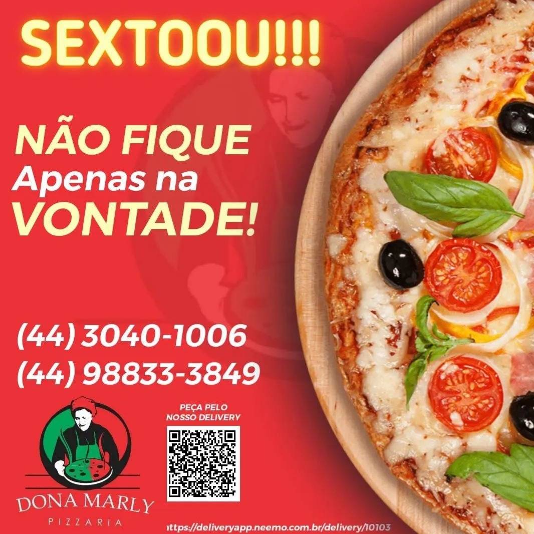 Dona Marly Pizzaria cardápio