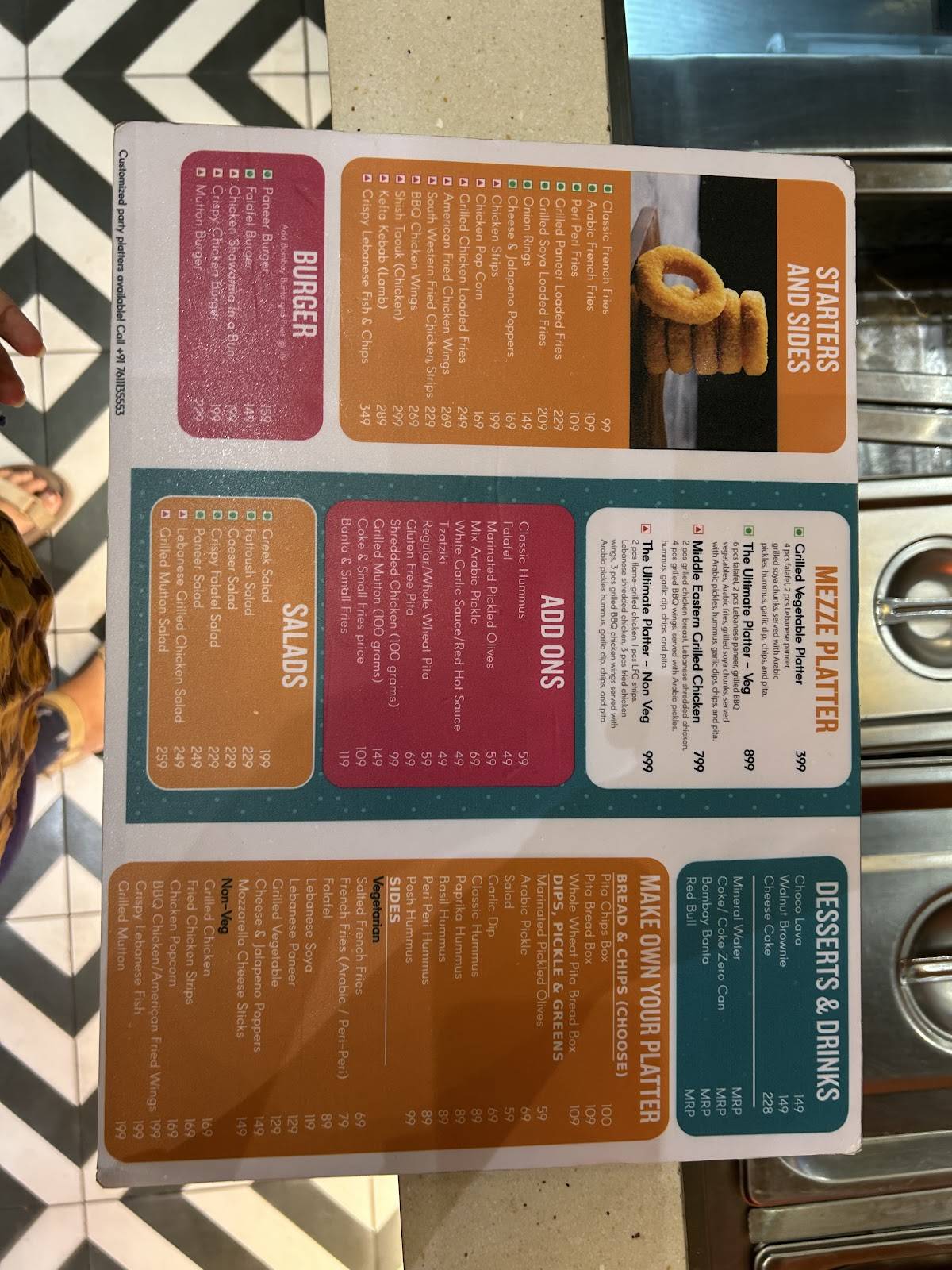Doner & Gyros Indore menu