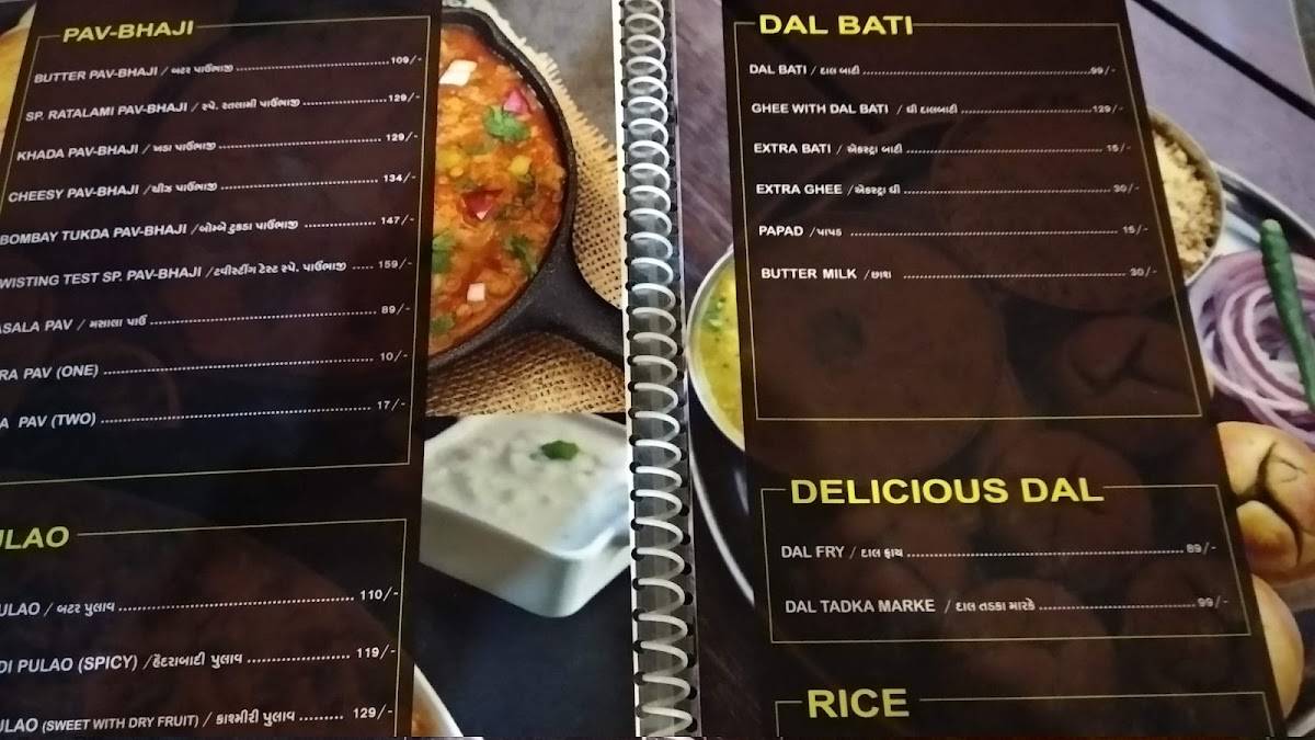 Dosa menu