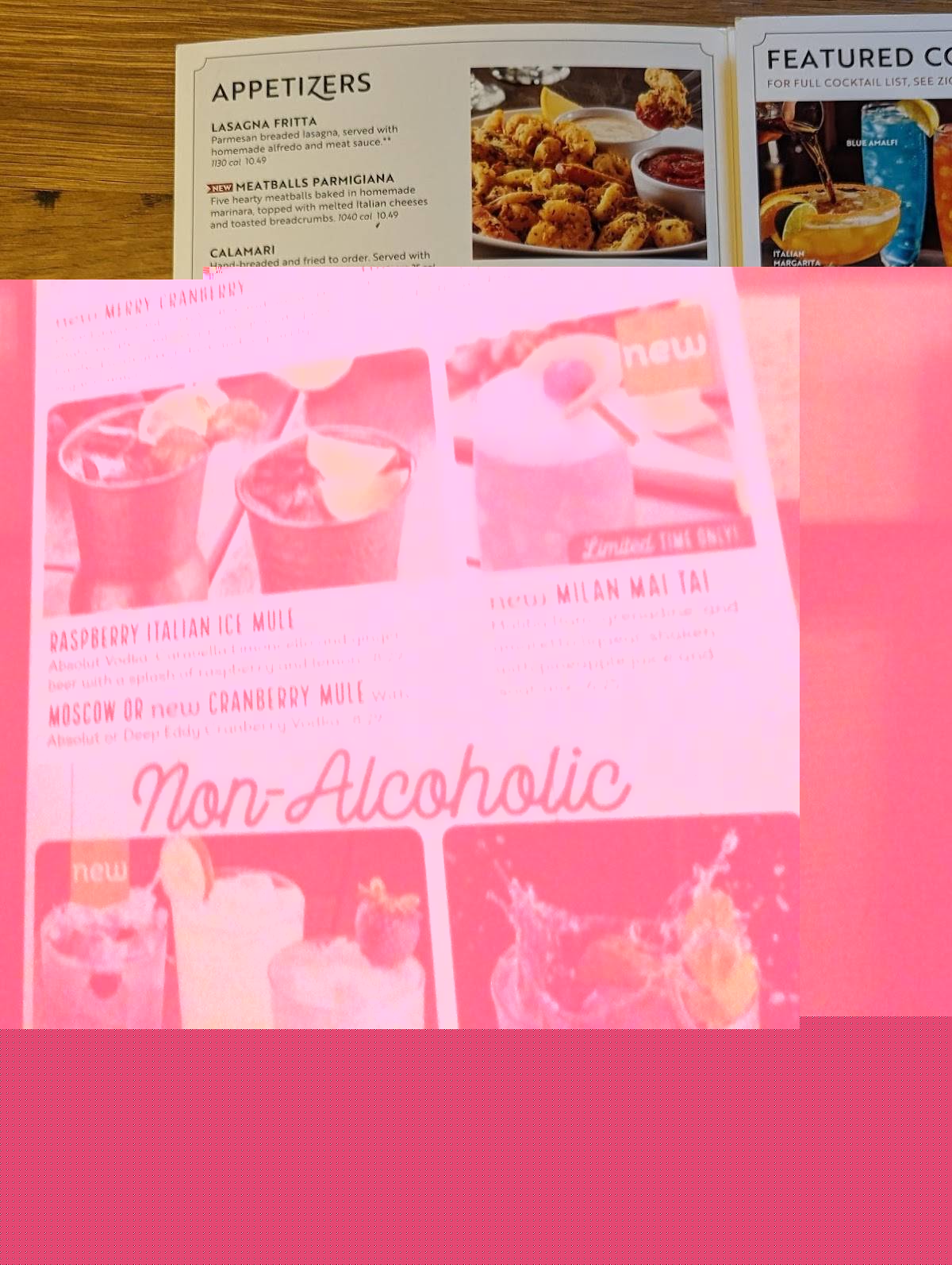Olive Garden Italian Restaurant Roanoke Menu 24 - 56774wu