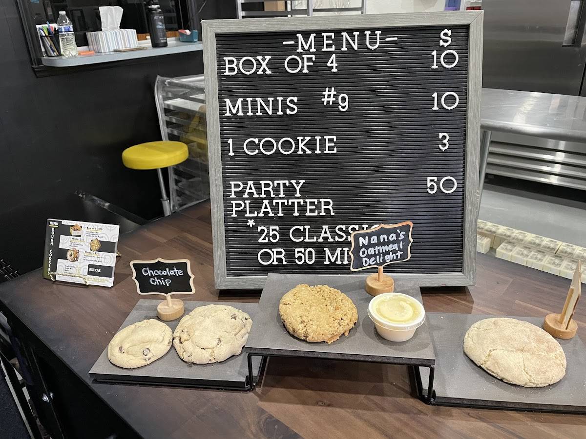 Menu at Dough Cookies, Hermiston