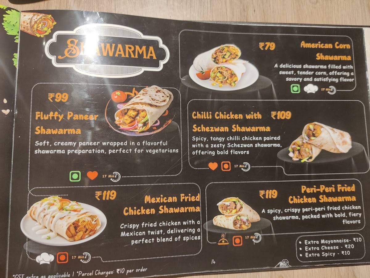 9 To 99 What The Food menu