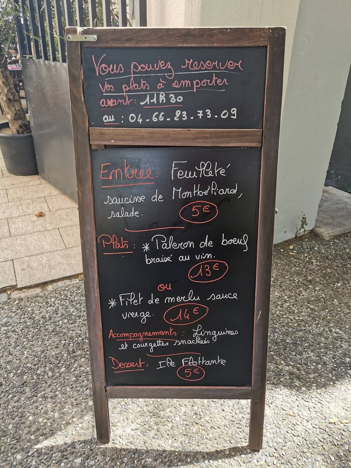 Menu de Ever'in