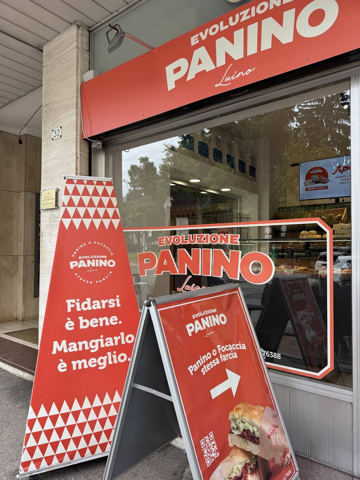 Menu di Evoluzione Panino 