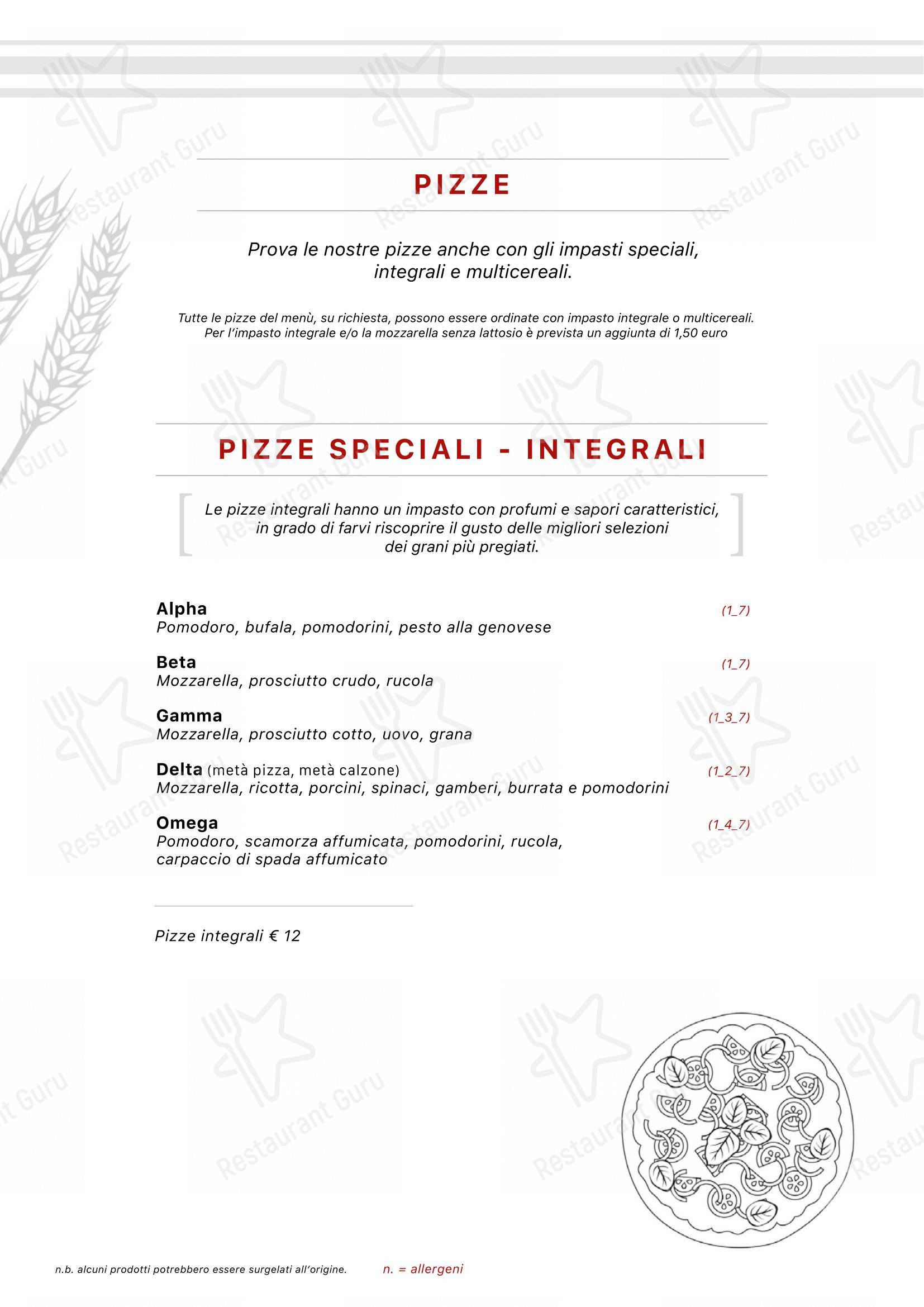 Menu di Extè - Коктейльная карта
