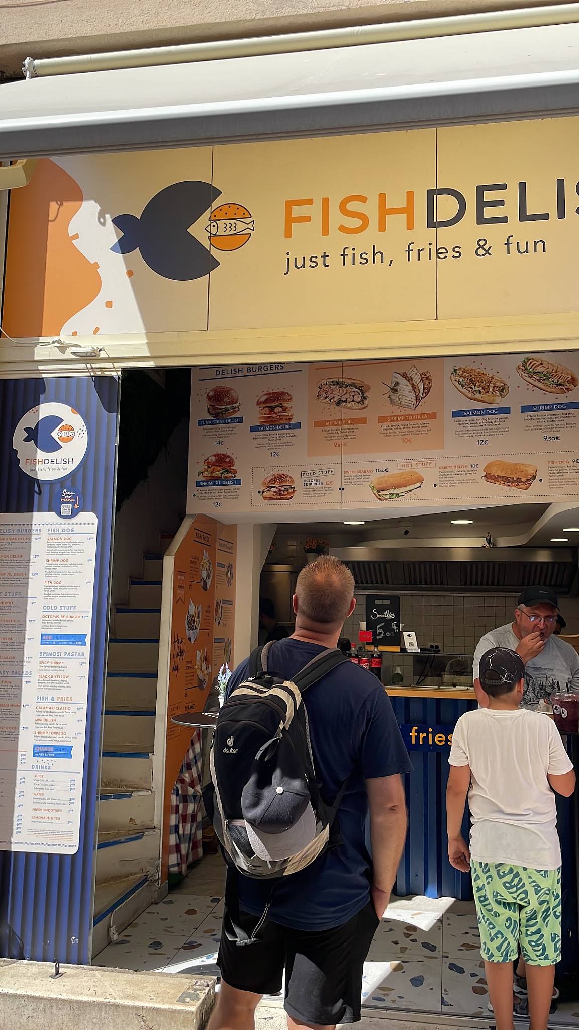 Menu di FISH DELISH SPLIT 