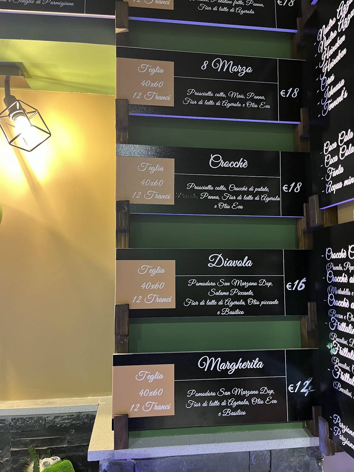 Menu di Fariná 