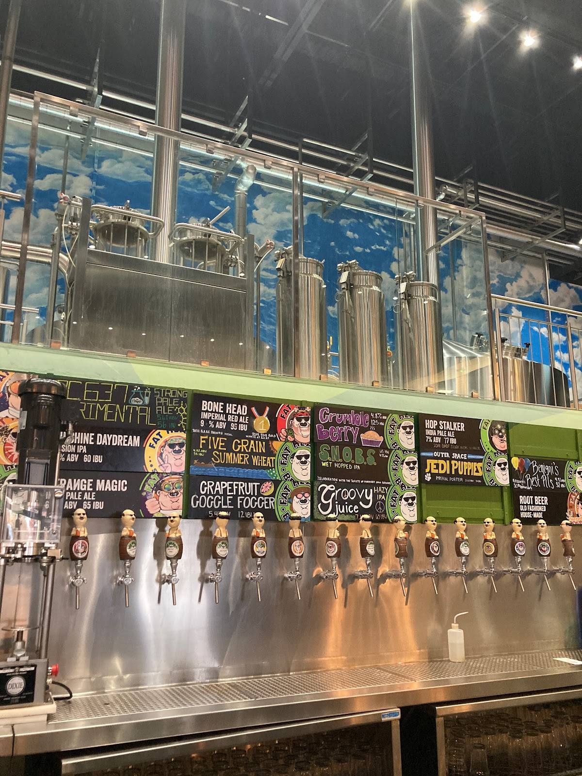 Menu at Fat Head's Brewery restaurant, Middleburg Heights