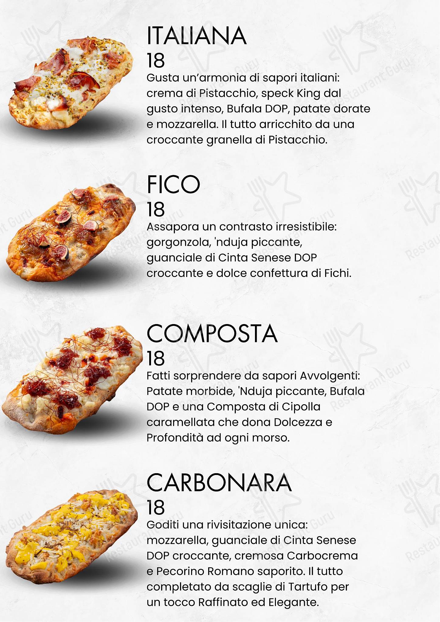 Menu di Fermento Gourmet 