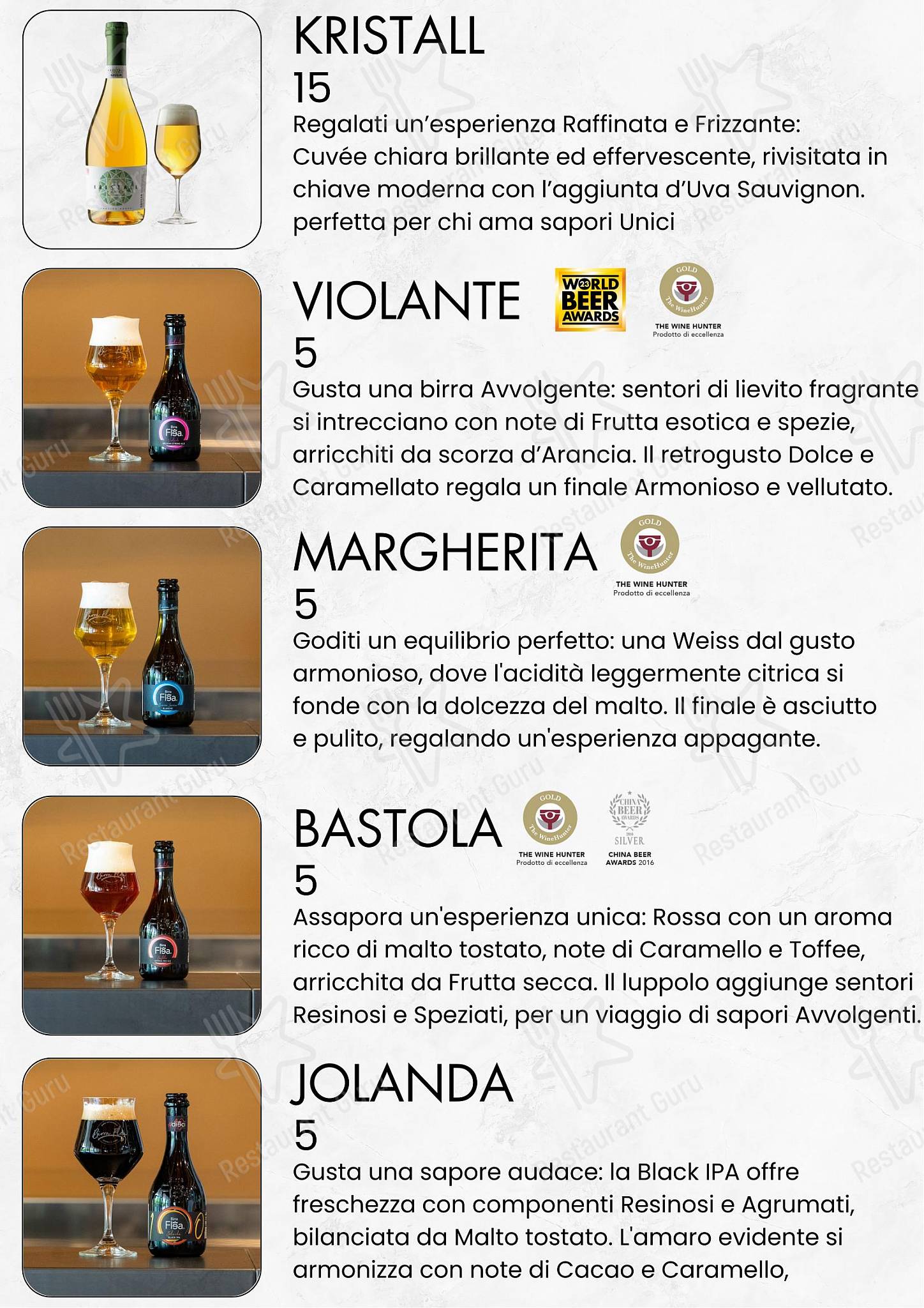 Menu di Fermento Gourmet 