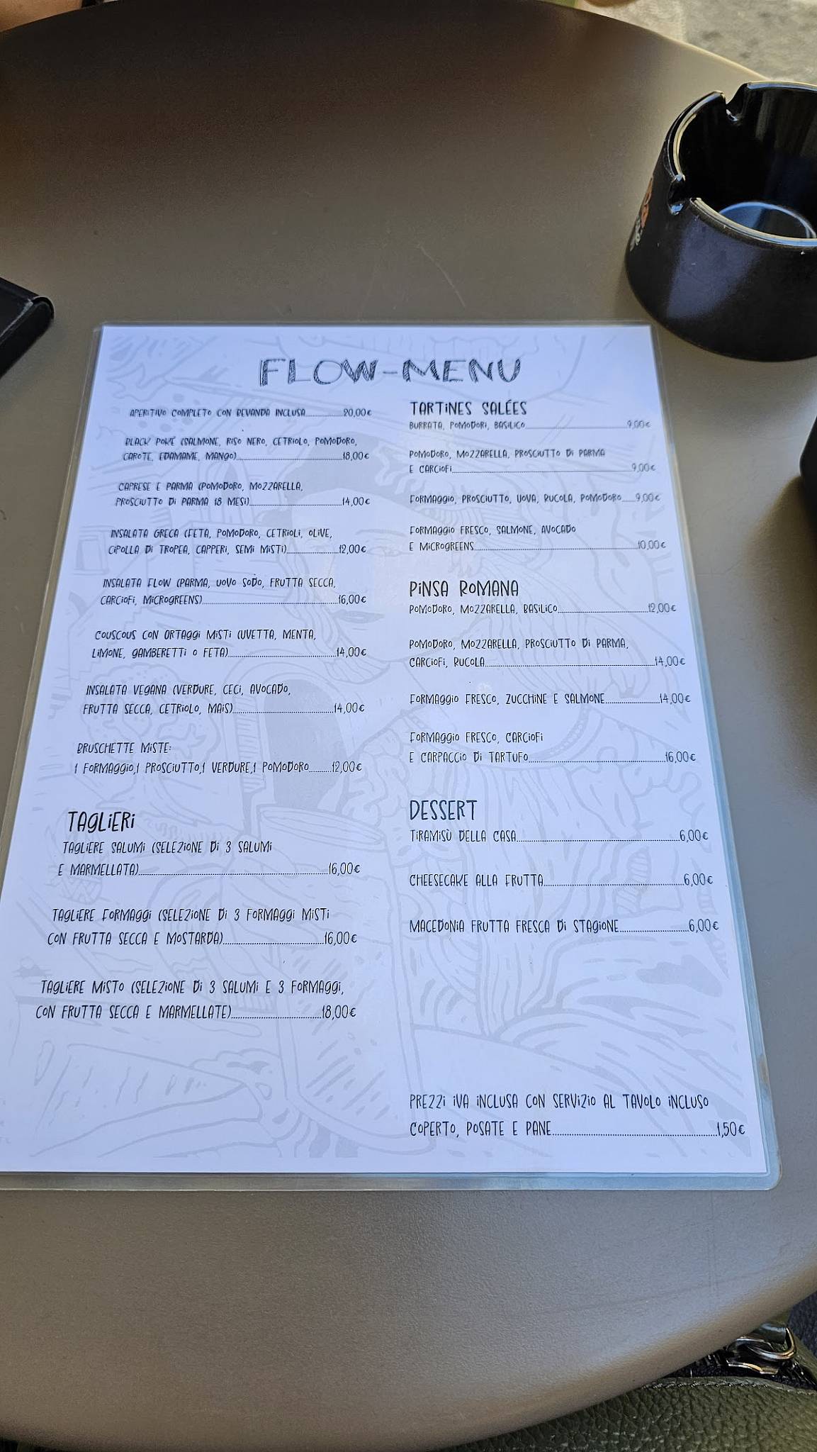 Menu di Flow Bar & Bistrot 
